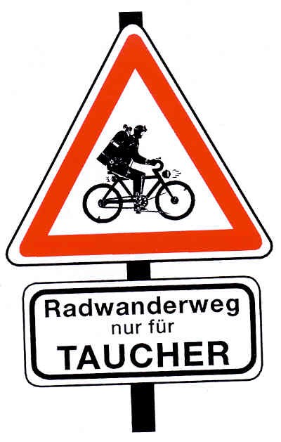 Radwanderweg fr Taucher